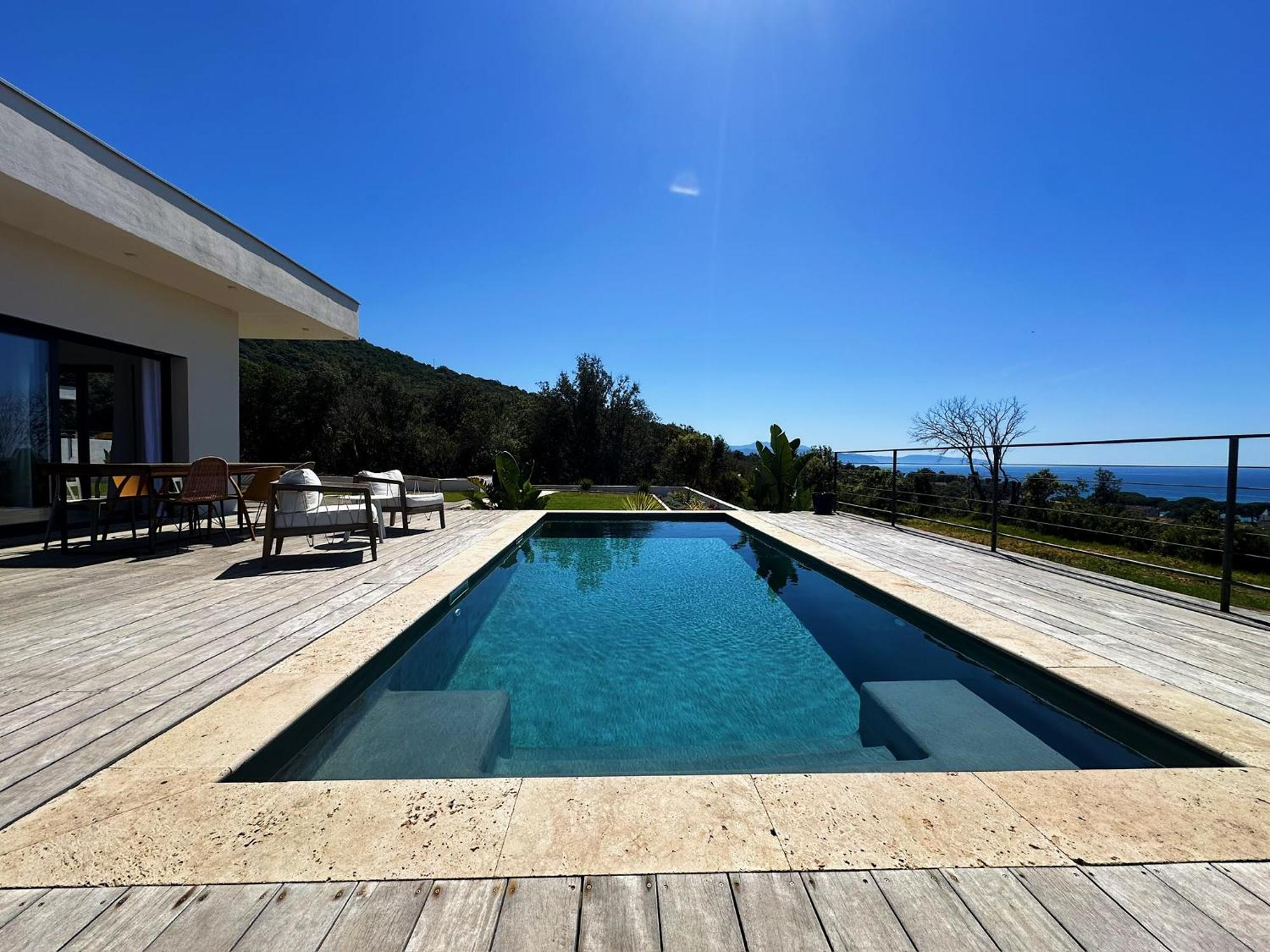 Villas De Standing Avec Magnifique Vue Mer Et Piscines Privees, Sagone Sagone  Exterior foto